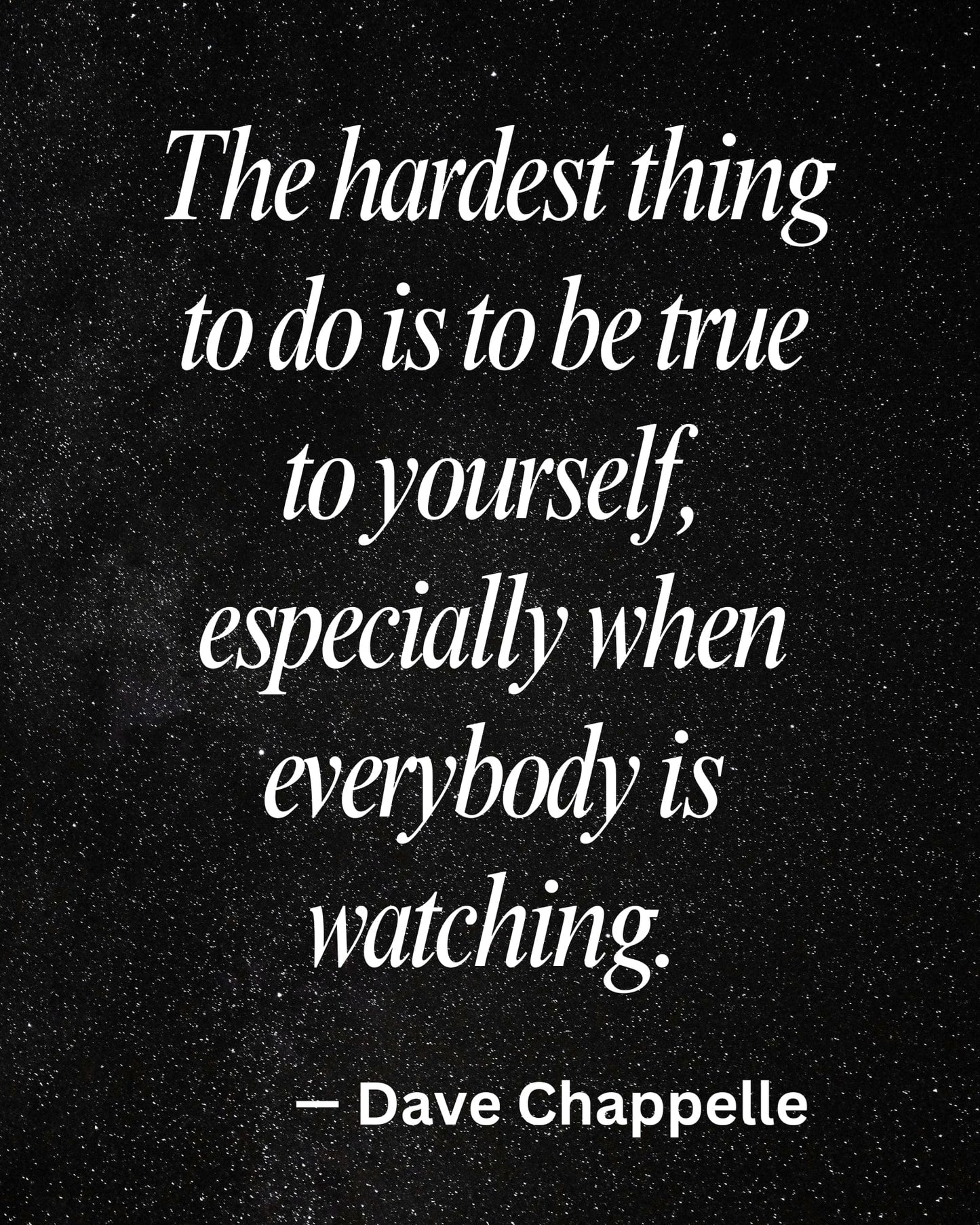 GigglesnGrins.US 16x20 Printable Wall Art:  Dave Chappelle Quote Digital Download